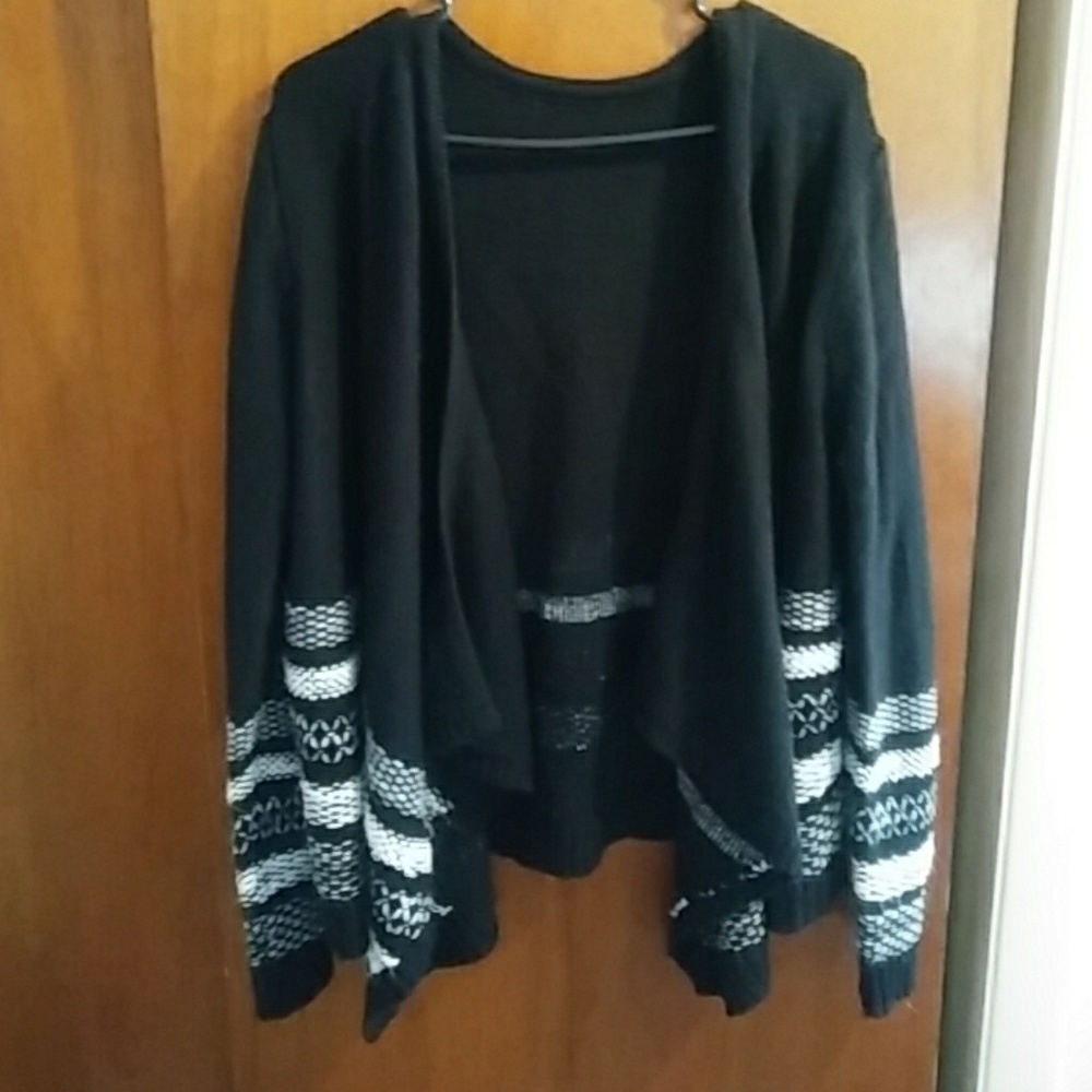 Black Spring Cardigan